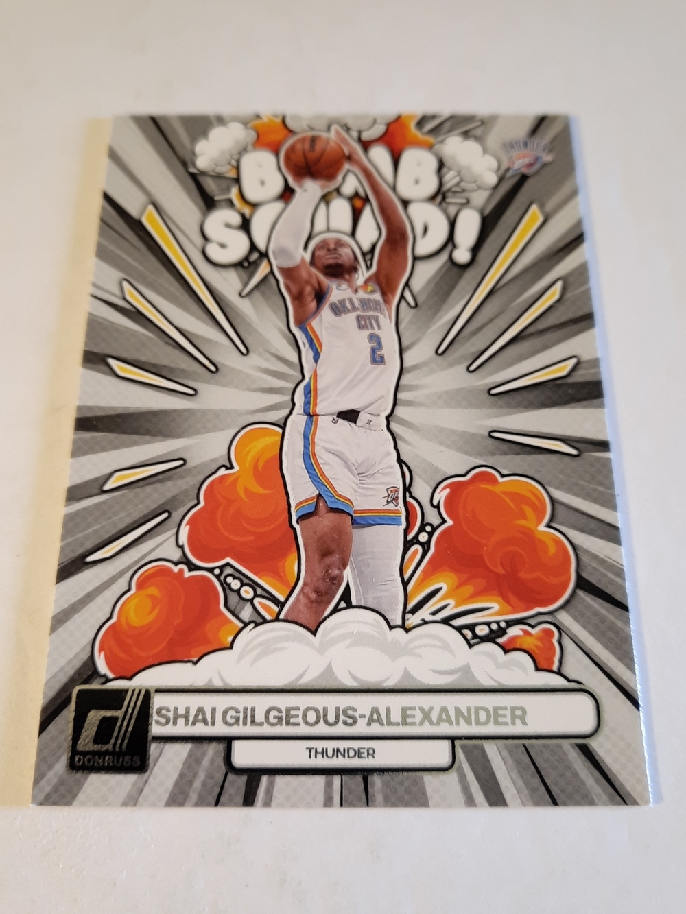 2023-24 Donruss Bomb Squad #10 Shai Gilgeous-Alexander NM-MT